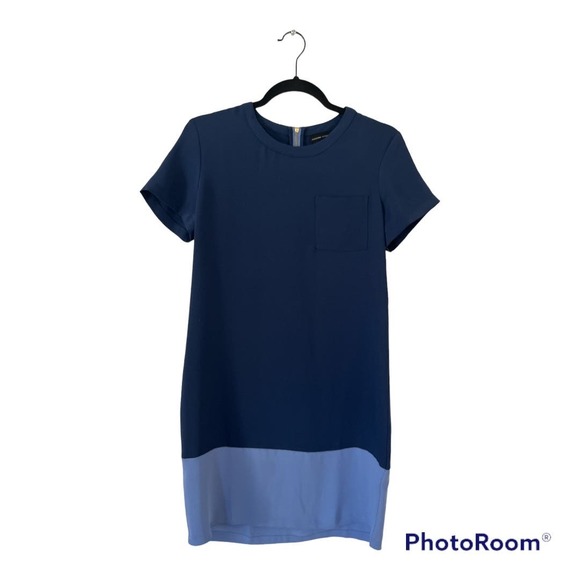 Adrienne Vittadini Color Block Sheath Dress - Picture 1 of 3